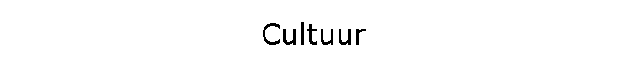 Cultuur