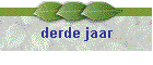 derde jaar