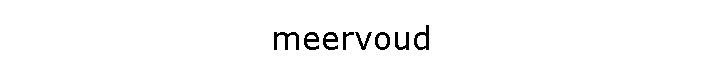 meervoud